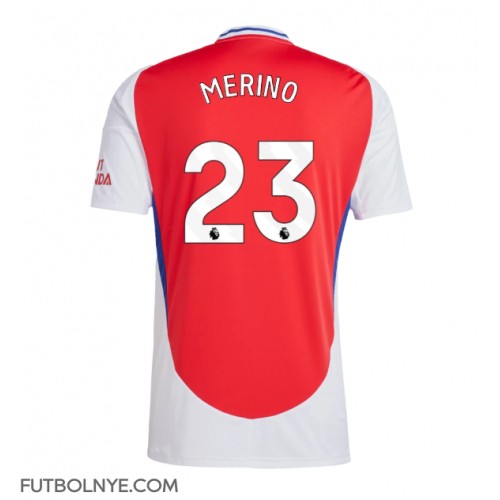 Camiseta Arsenal Mikel Merino #23 Primera Equipación 2024-25 manga corta